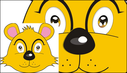 Bear Head Vector fox