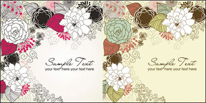 Elegant patterns) (vector material