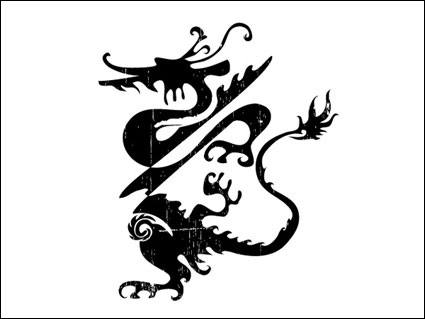 Vector of Chinese Classical Dragon