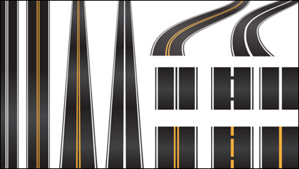 Realistic highway 05-- vector material 