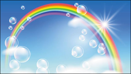 Cartoon Rainbow 04 - vector